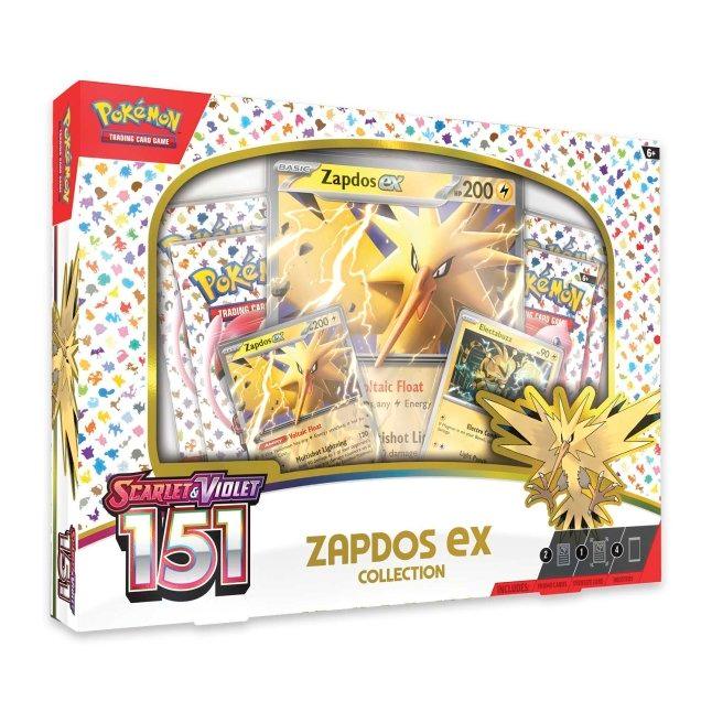 Pokemon Collection Box - Scarlet & Violet - 151 - Zapdos ex - Hobby Champion Inc