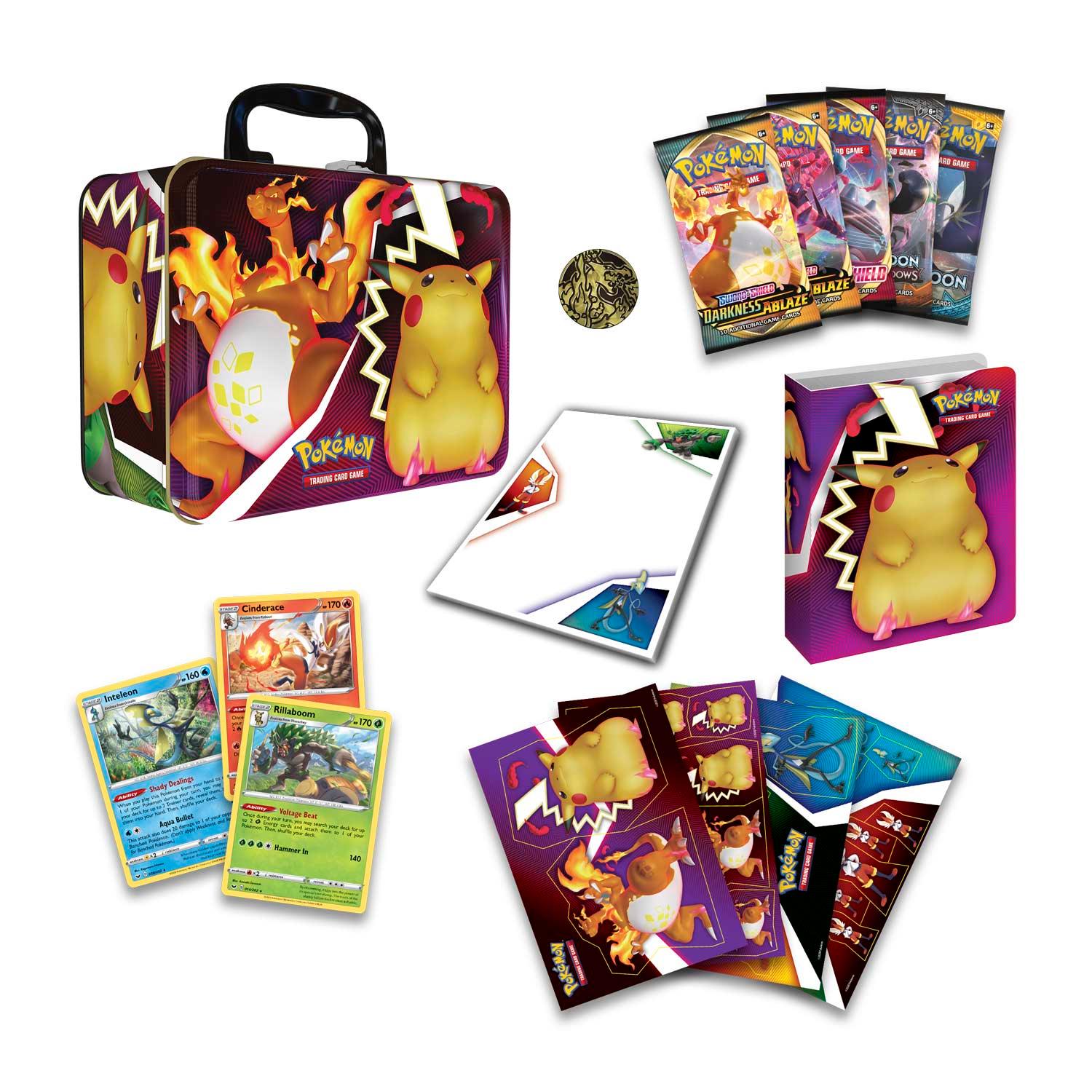 Pokemon Collector Chest (Lunch Box) - 2020 (Fall) - Charizard & Pikachu on Cover Pokémon 820650807473