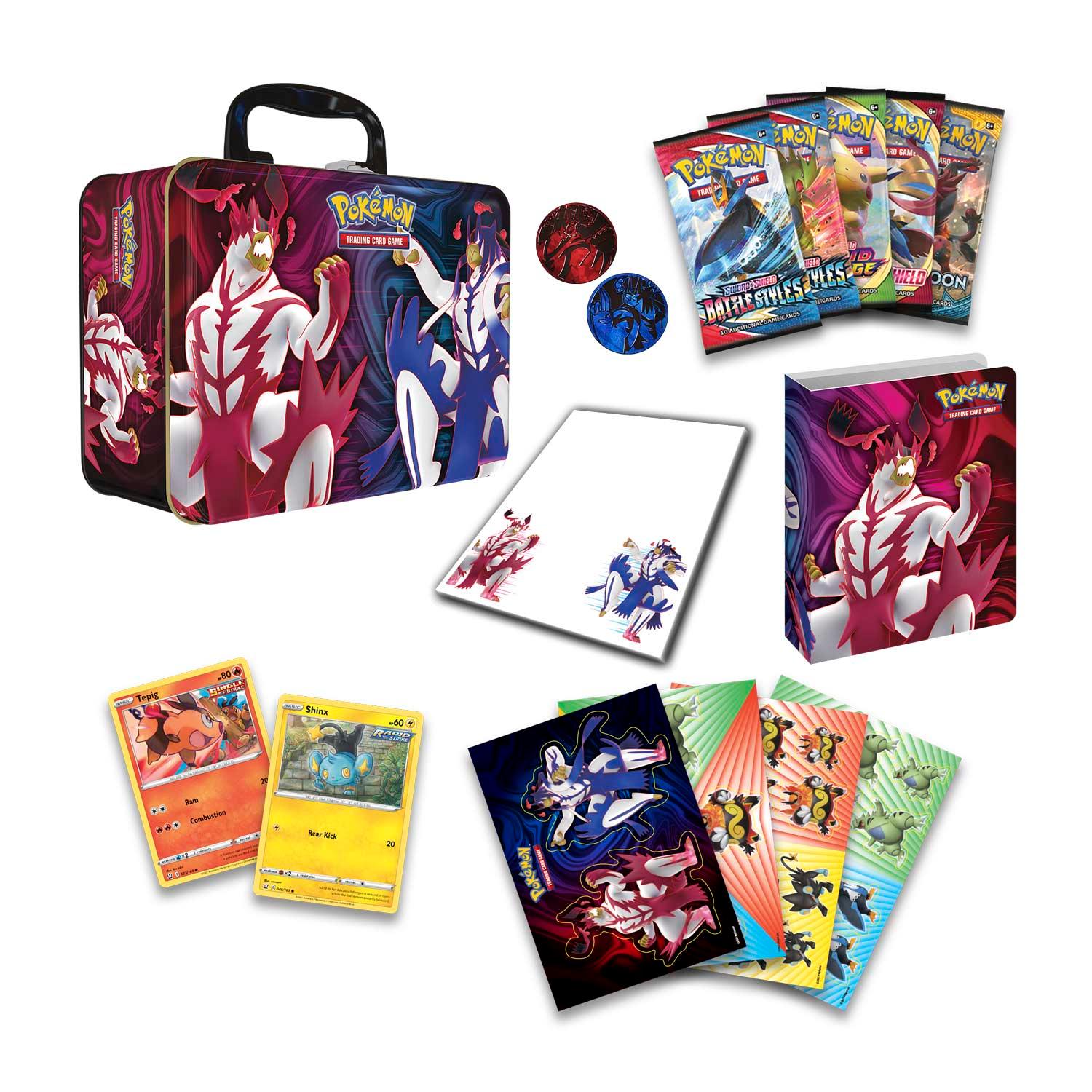 Pokemon Collector Chest (Lunch Box) - 2021 (Spring) - Urshifu on Cover Pokémon 820650808449