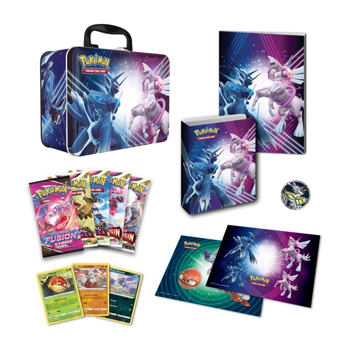 Pokemon Collector Chest (Lunch Box) - 2022 (Fall) - Origin Forme Dialga & Origin Forme Palkia on Cover Pokémon 820650851155