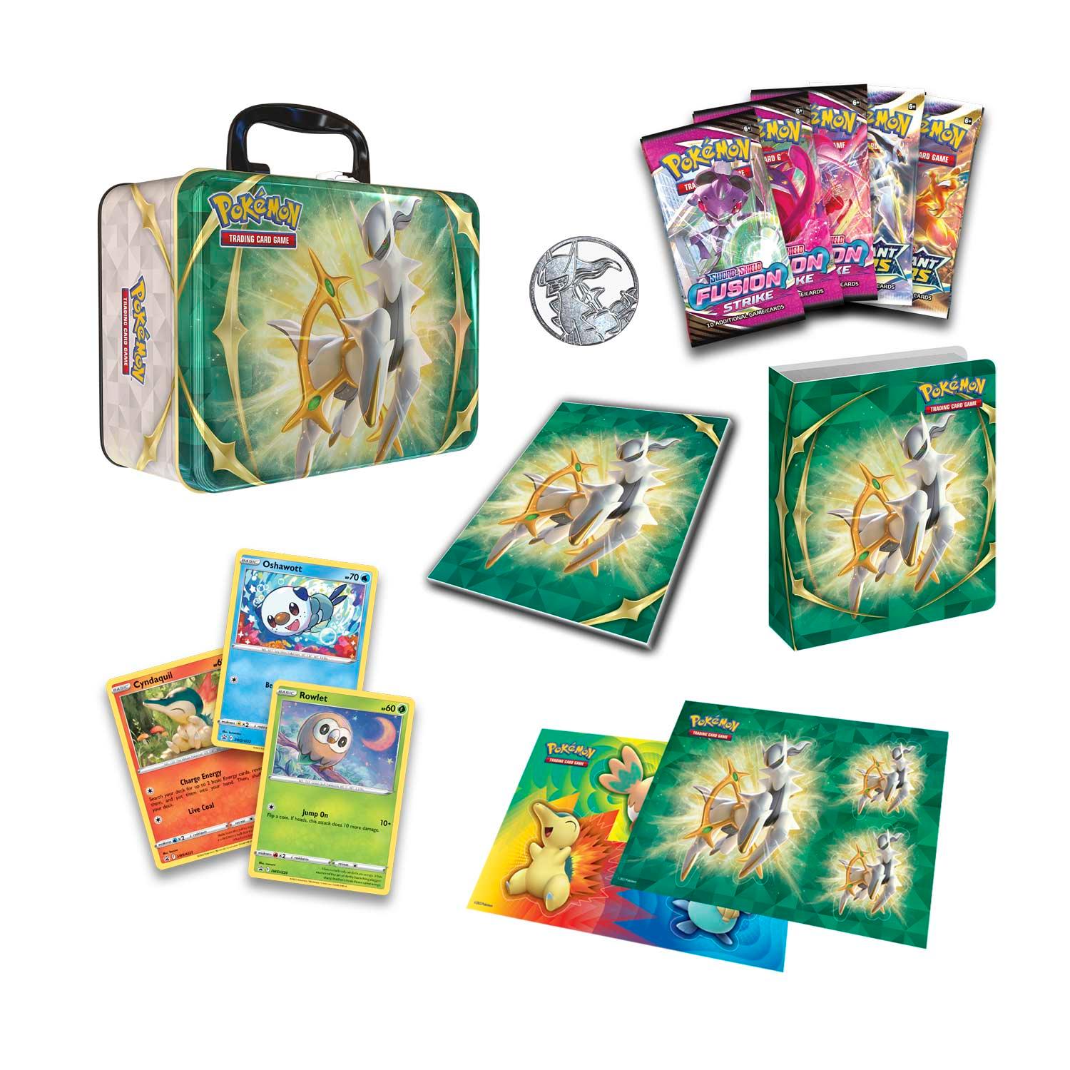 Pokemon Collector Chest (Lunch Box) - 2022 (Spring) - Arceus on Cover Pokémon 820650850202