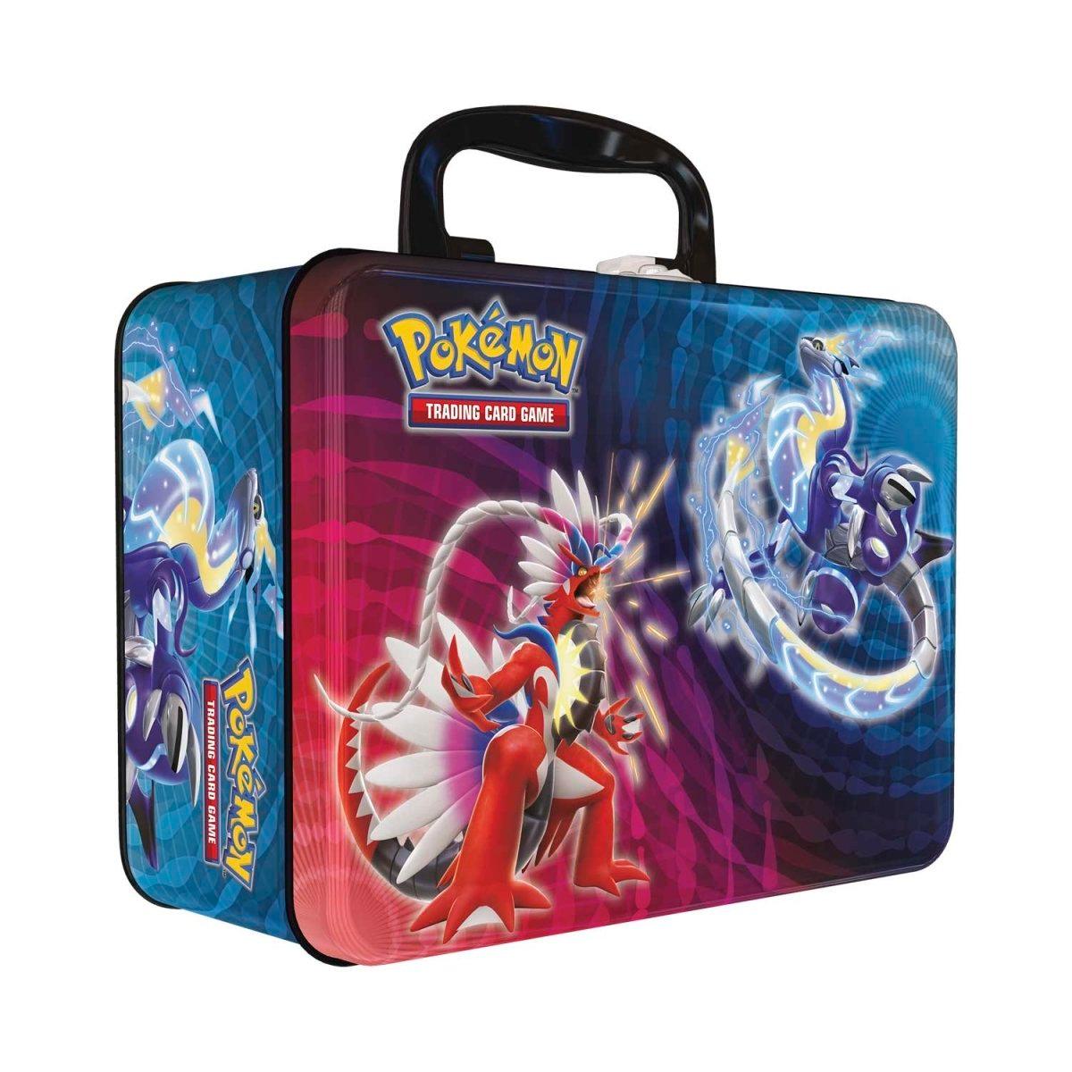 Pokemon Collector Chest (Lunch Box) - 2023 (Fall) - Koraidon & Miraidon on Cover - Hobby Champion Inc