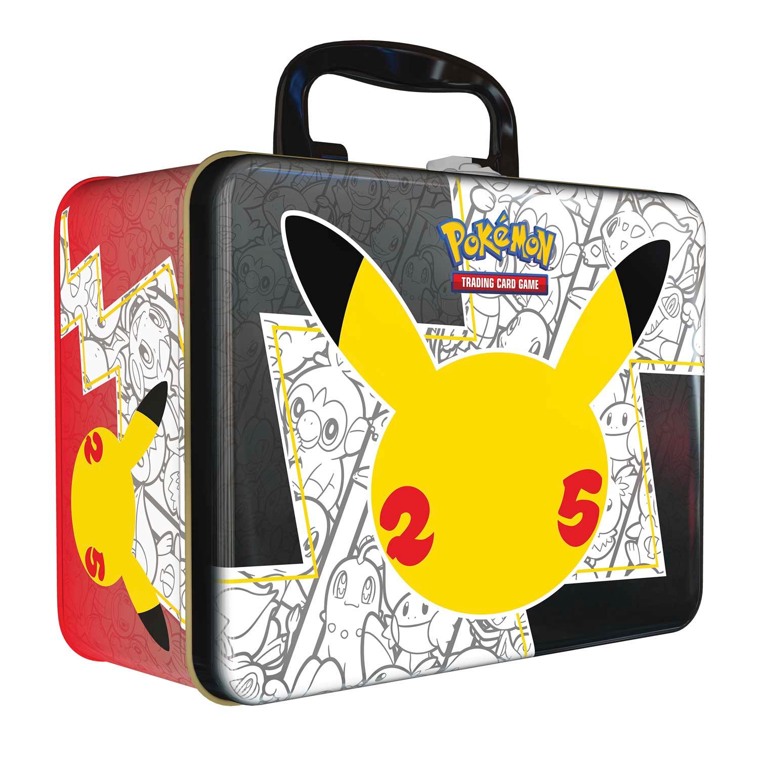 Pokemon Collector Chest (Lunch Box) - Celebrations - Pikachu on Cover Pokémon 0820650809415