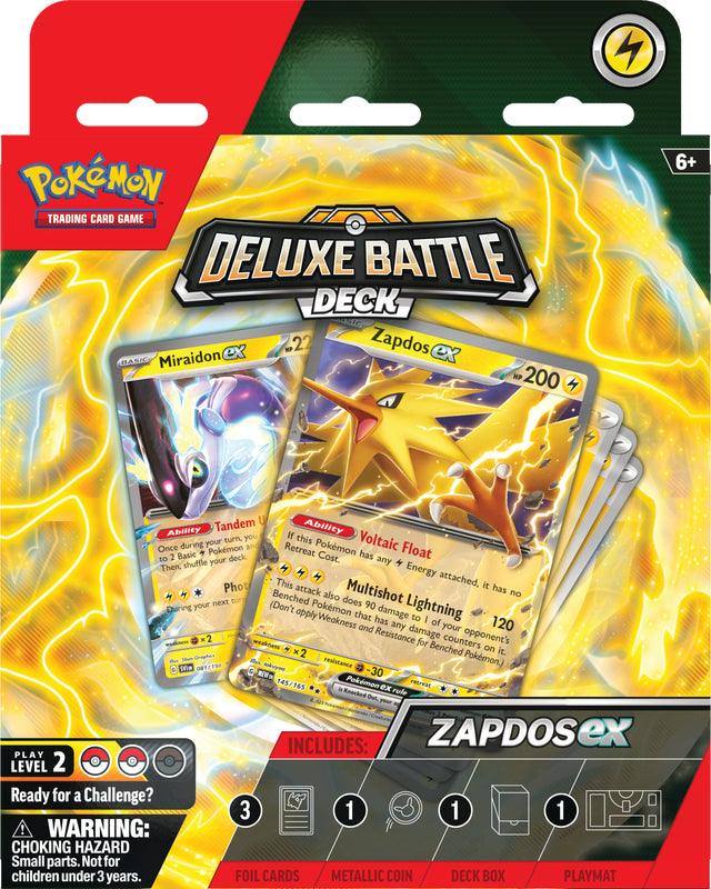 Pokemon Deluxe Battle Deck - Zapdos ex Pokémon 0820650856006