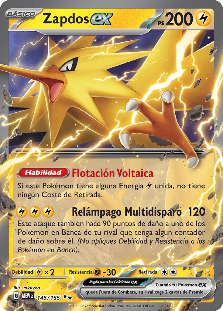 Pokemon Deluxe Battle Deck - Zapdos ex Pokémon 0820650856006