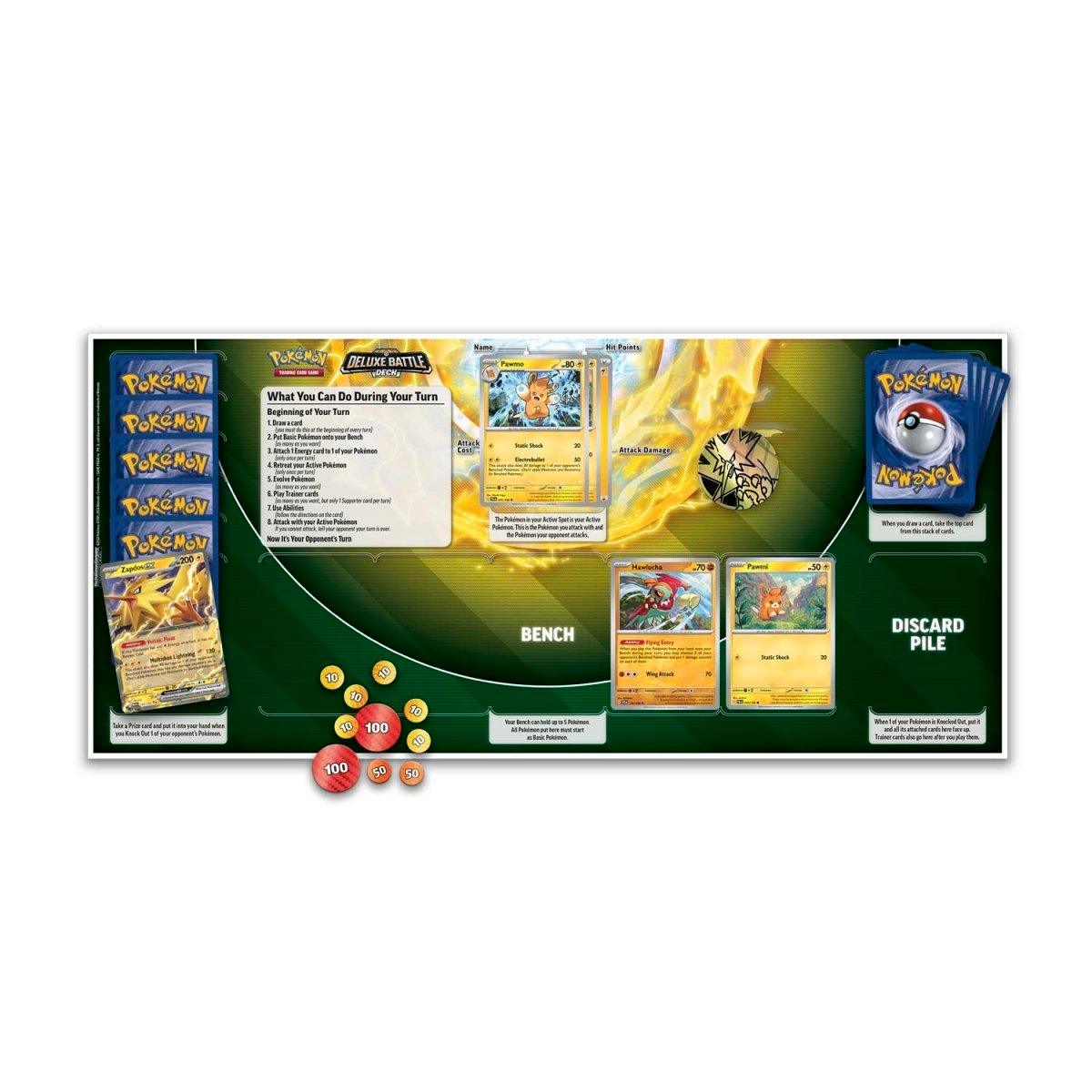 Pokemon Deluxe Battle Deck - Zapdos ex Pokémon 0820650856006