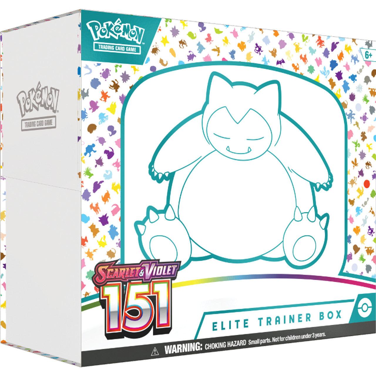 Pokemon Elite Trainer Box (ETB) - Scarlet & Violet 151 (Snorlax on Cover) - Hobby Champion Inc