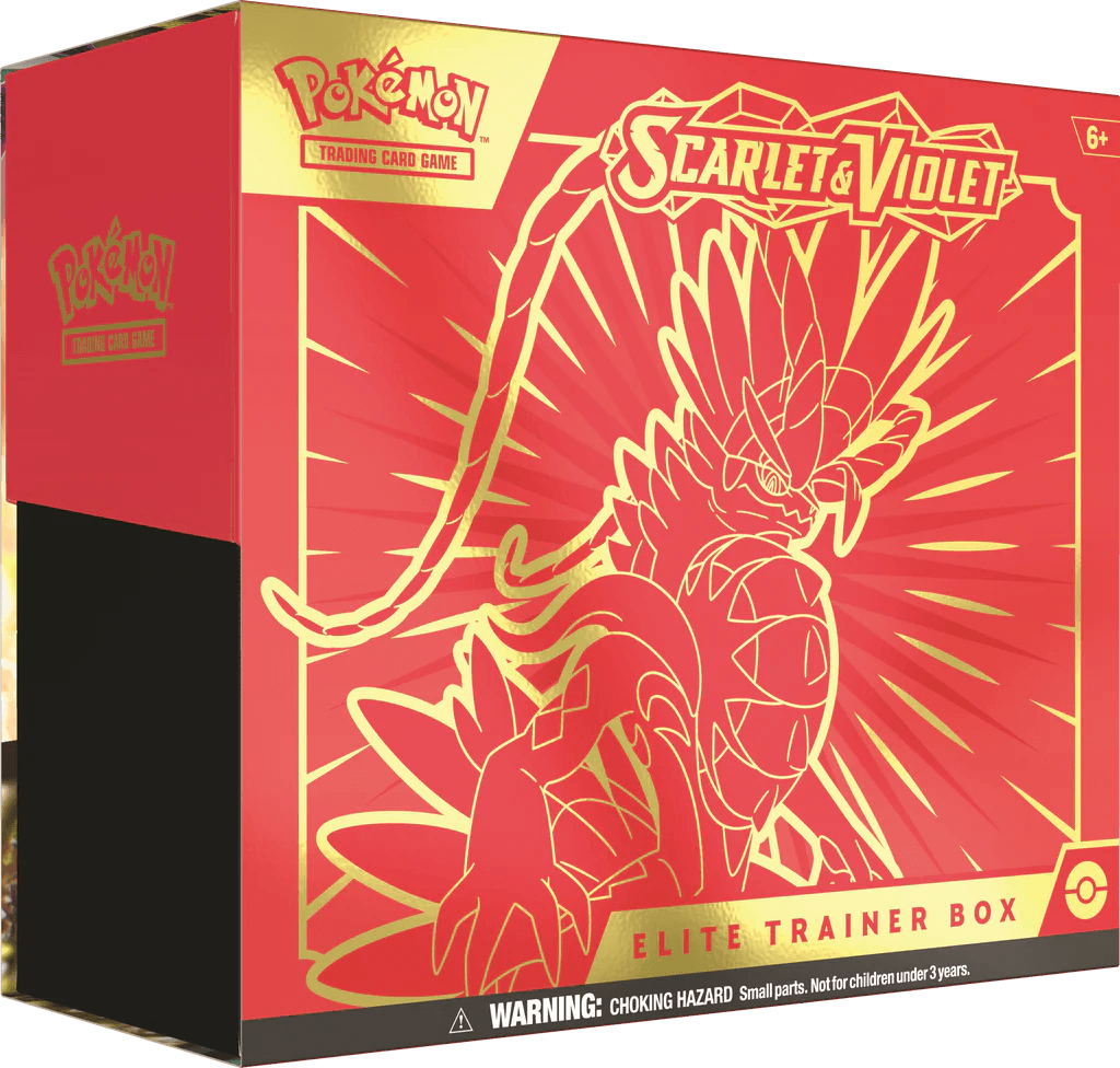 Pokemon Elite Trainer Box (ETB) - Scarlet & Violet - Koraidon on Cover Pokémon 820650853418