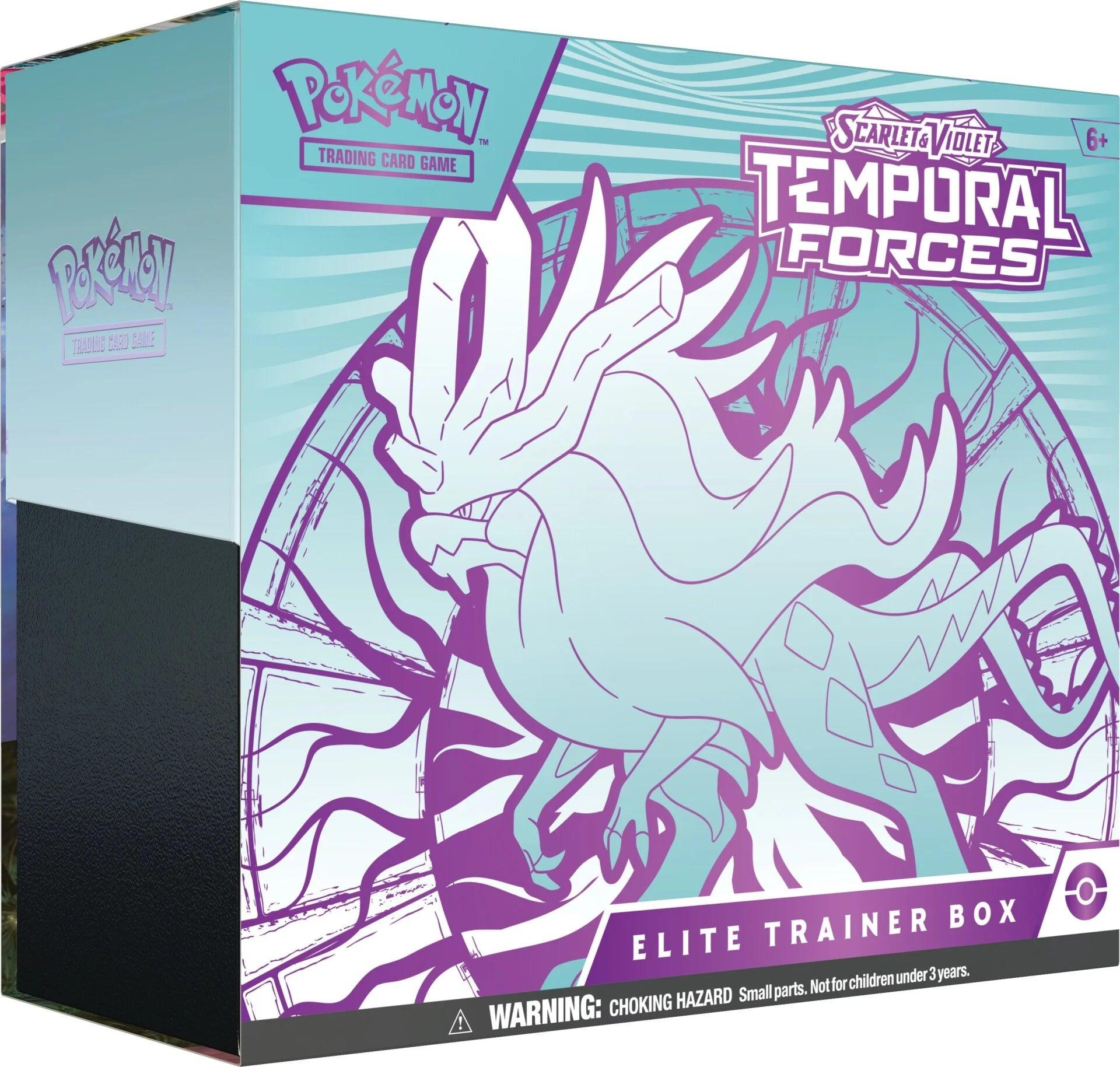 Pokemon Elite Trainer Box (ETB) - Scarlet & Violet - Temporal Forces (Walking Wake) Pokémon 820650856570