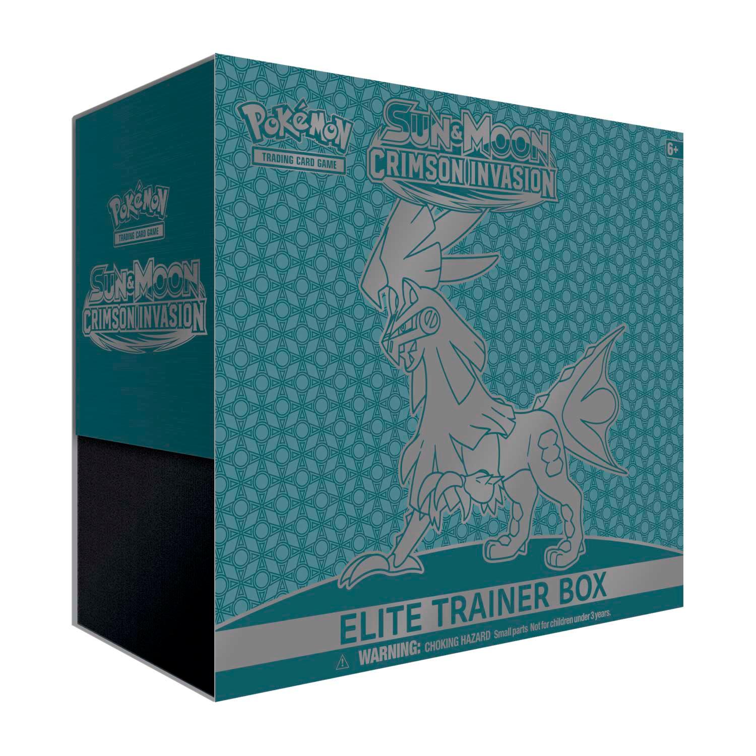 Pokemon Elite Trainer Box (ETB) - Sun & Moon - Crimson Invasion (Silvally on Cover) Pokémon 820650802607