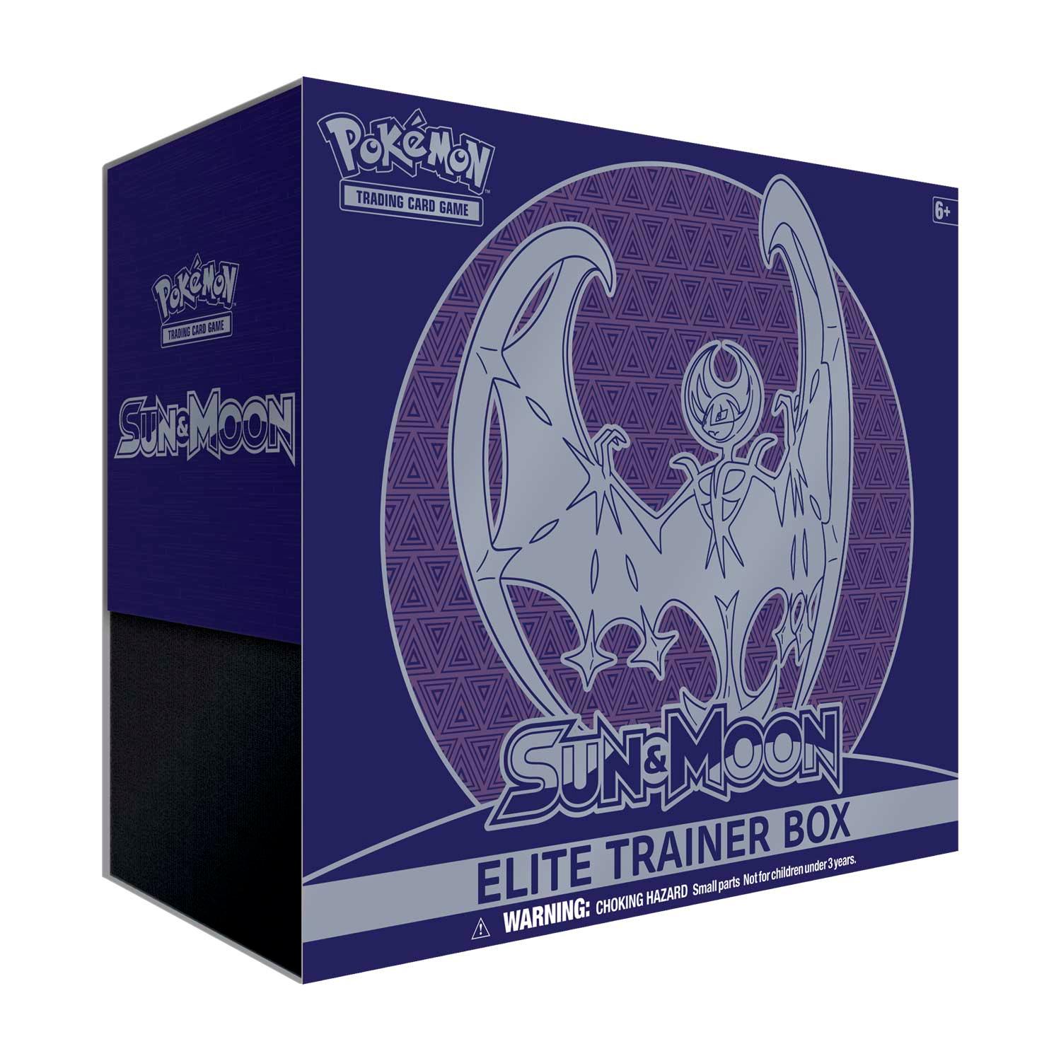 Pokemon Elite Trainer Box (ETB) - Sun & Moon - Lunala on Cover Pokémon 820650802041