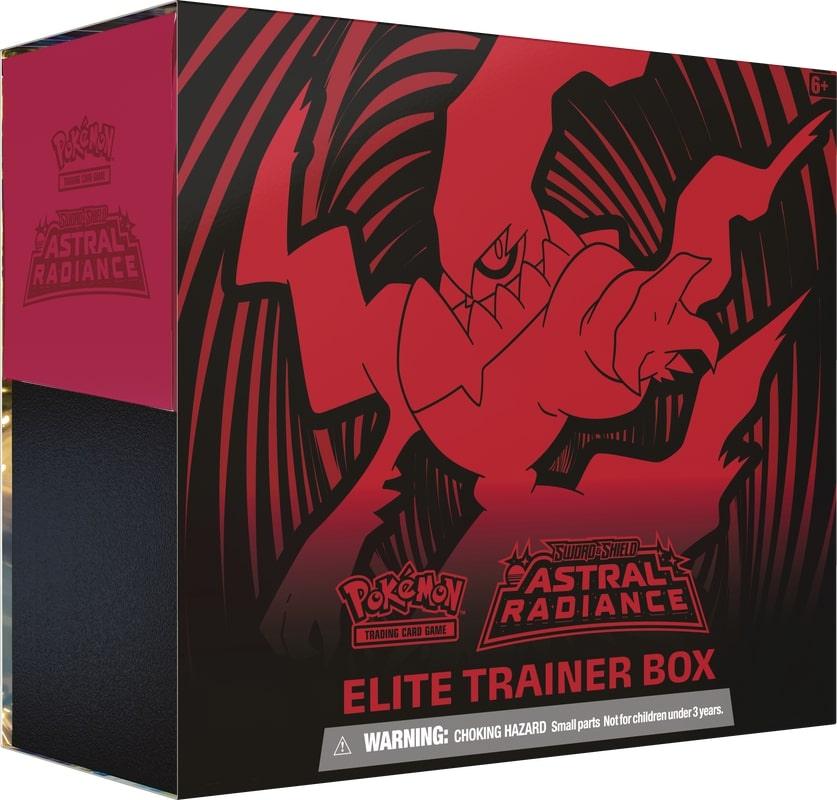 Pokemon Elite Trainer Box (ETB) - Sword & Shield - Astral Radiance (Darkrai on Cover) Pokémon 820650850394