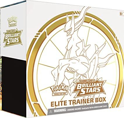 Pokemon Elite Trainer Box (ETB) - Sword & Shield - Brilliant Stars (Arceus on Cover) Pokémon 820650850127