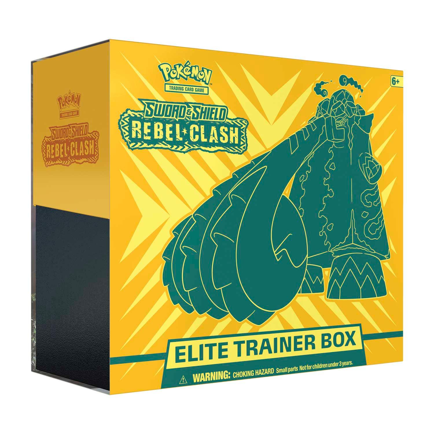 Pokemon Elite Trainer Box (ETB) - Sword & Shield - Rebel Clash (Copperajah on Cover) Pokémon 820650807008