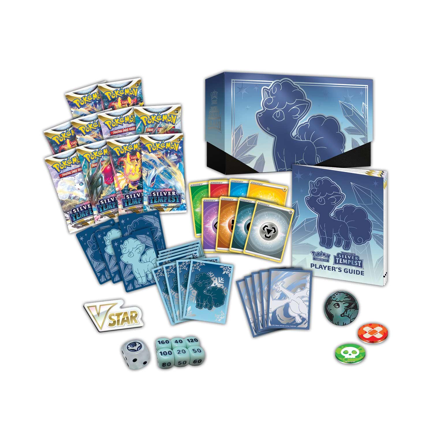 Pokemon Elite Trainer Box (ETB) - Sword & Shield - Silver Tempest (Alolan Vulpix on Cover) Pokémon 820650851070