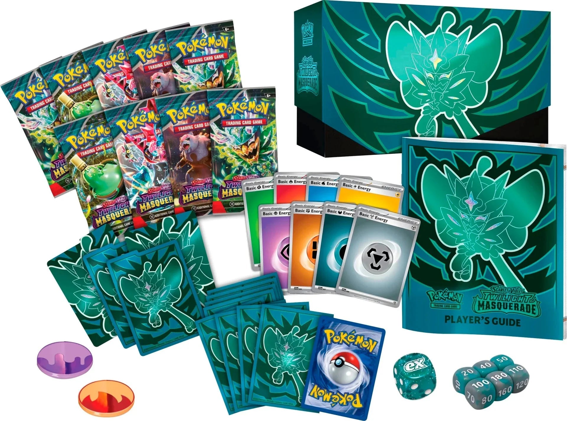 Pokemon Elite Trainer Box - Scarlet & Violet - Twilight Masquerade Pokémon 0820650857980