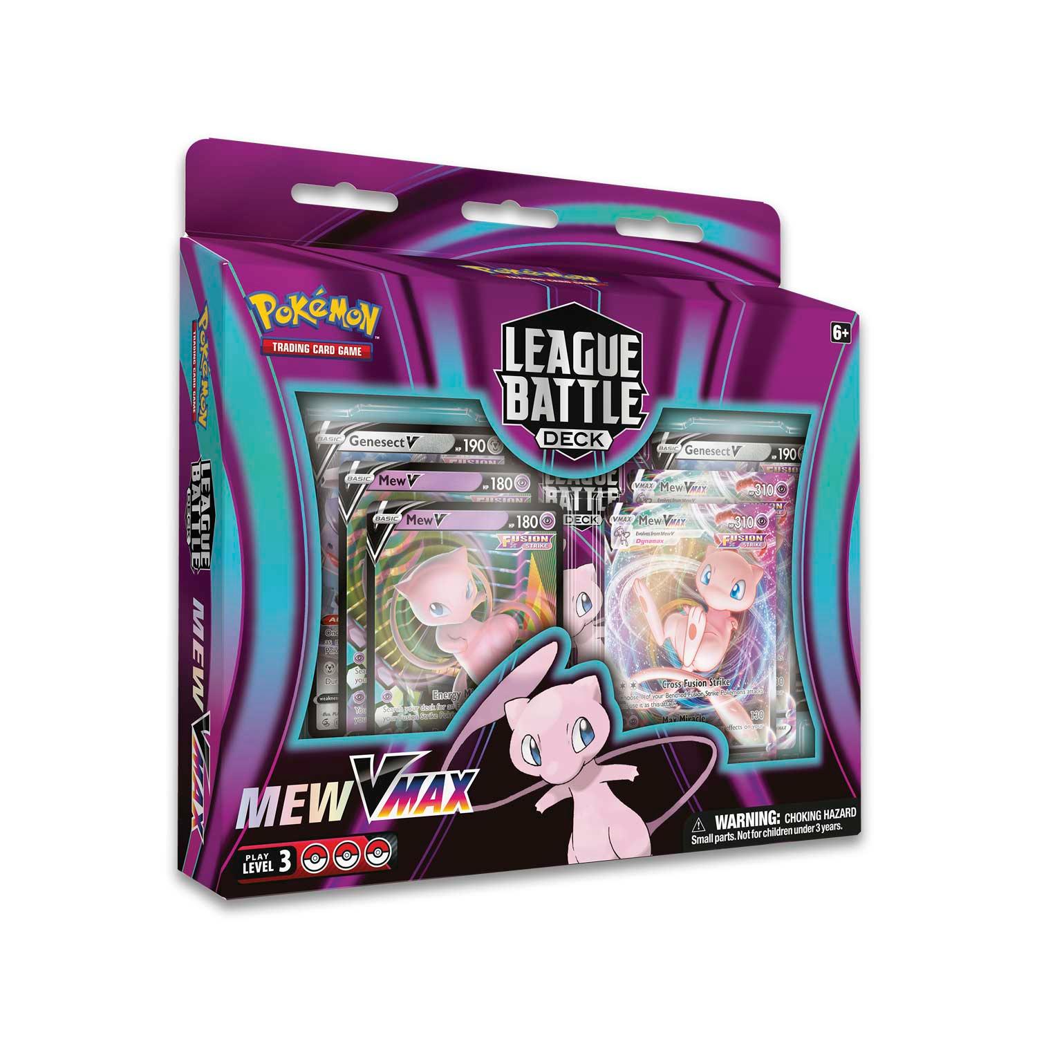 Pokemon League Battle Deck - Mew VMAX Pokémon 820650851124