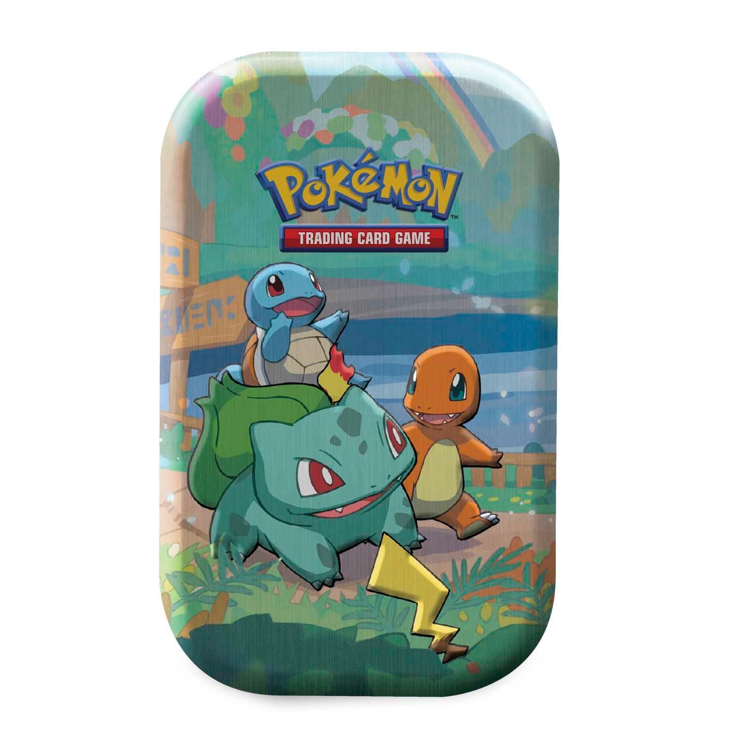 Pokemon Mini Tin - Celebrations - Bulbasaur, Charmander & Squirtle on Cover Pokémon 820650809378