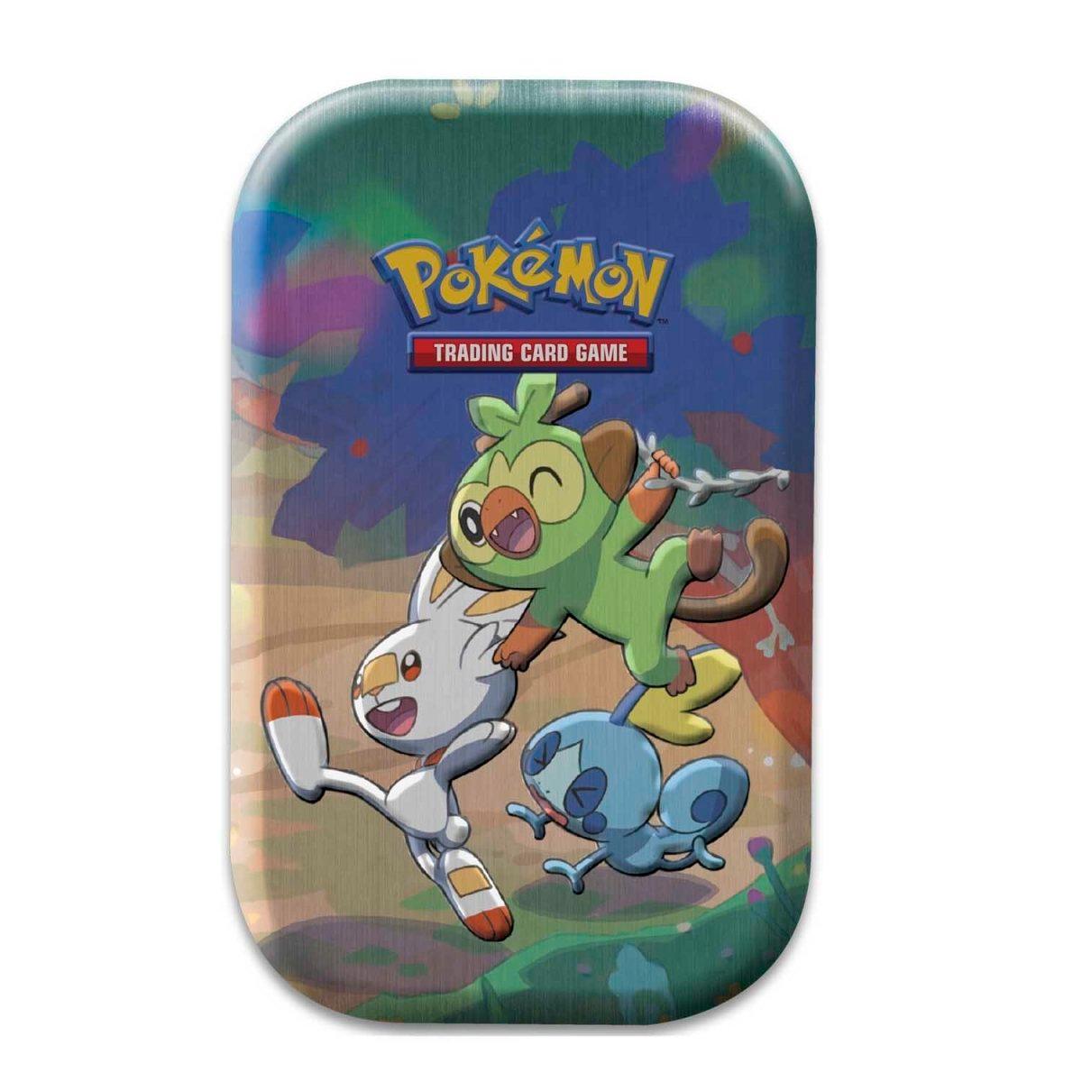 Pokemon Mini Tin - Celebrations - Grookey, Scorbunny & Sobble on Cover Pokémon 820650809378