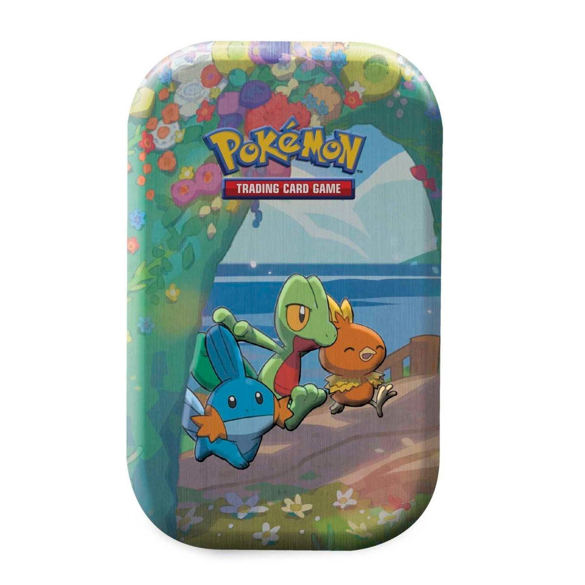 Pokemon Mini Tin - Celebrations - Treecko, Torchic & Mudkip on Cover Pokémon 820650809378