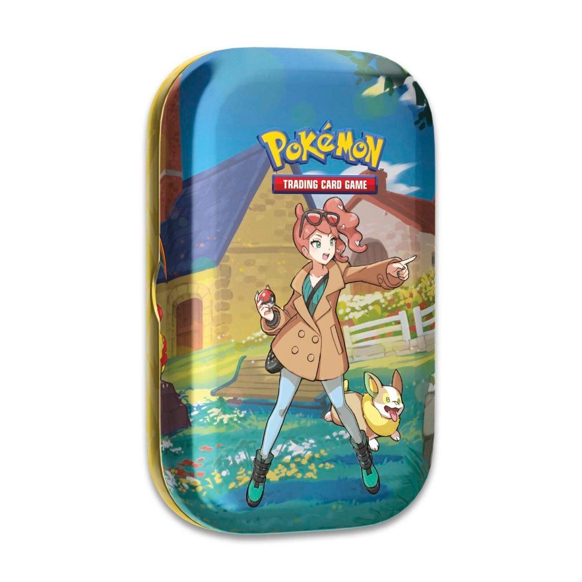 Pokemon Mini Tin - Crown Zenith - Sonia & Yamper on Cover Pokémon 820650851926