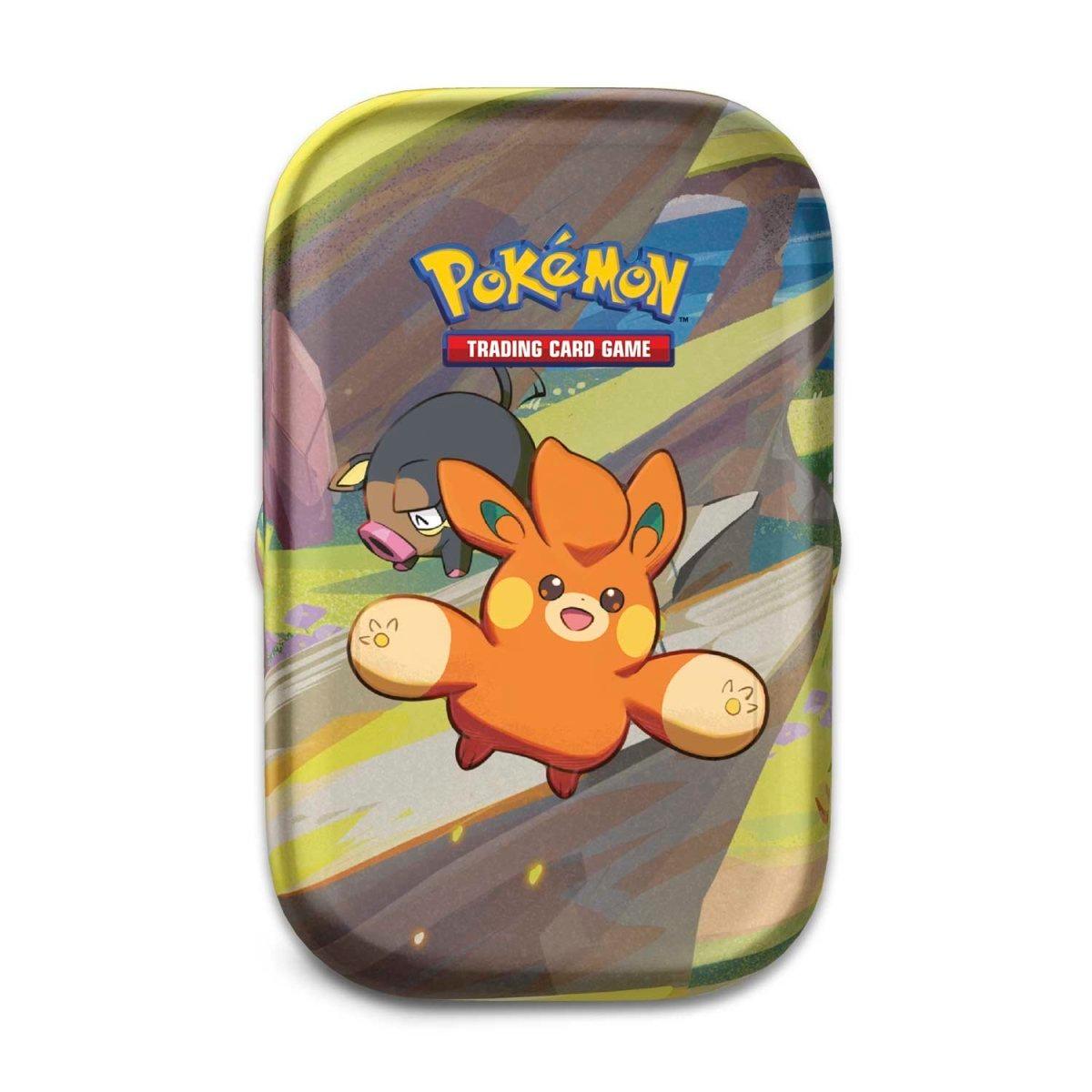 Pokemon Mini Tin - Paldea Friends - Pawmi on Cover - Hobby Champion Inc