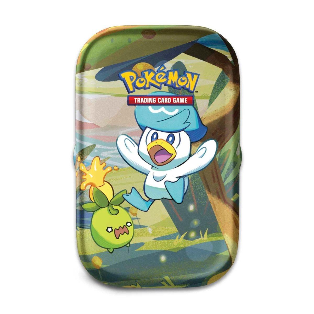 Pokemon Mini Tin - Paldea Friends - Quaxly on Cover - Hobby Champion Inc