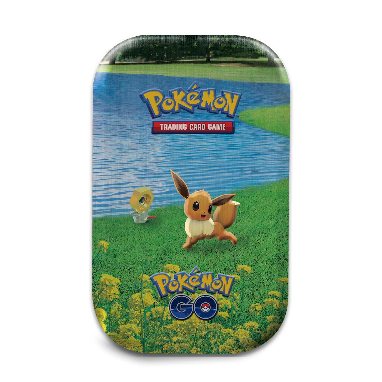 Pokemon Mini Tin - Pokemon GO - Eevee & Meltan on Cover Pokémon 820650850462