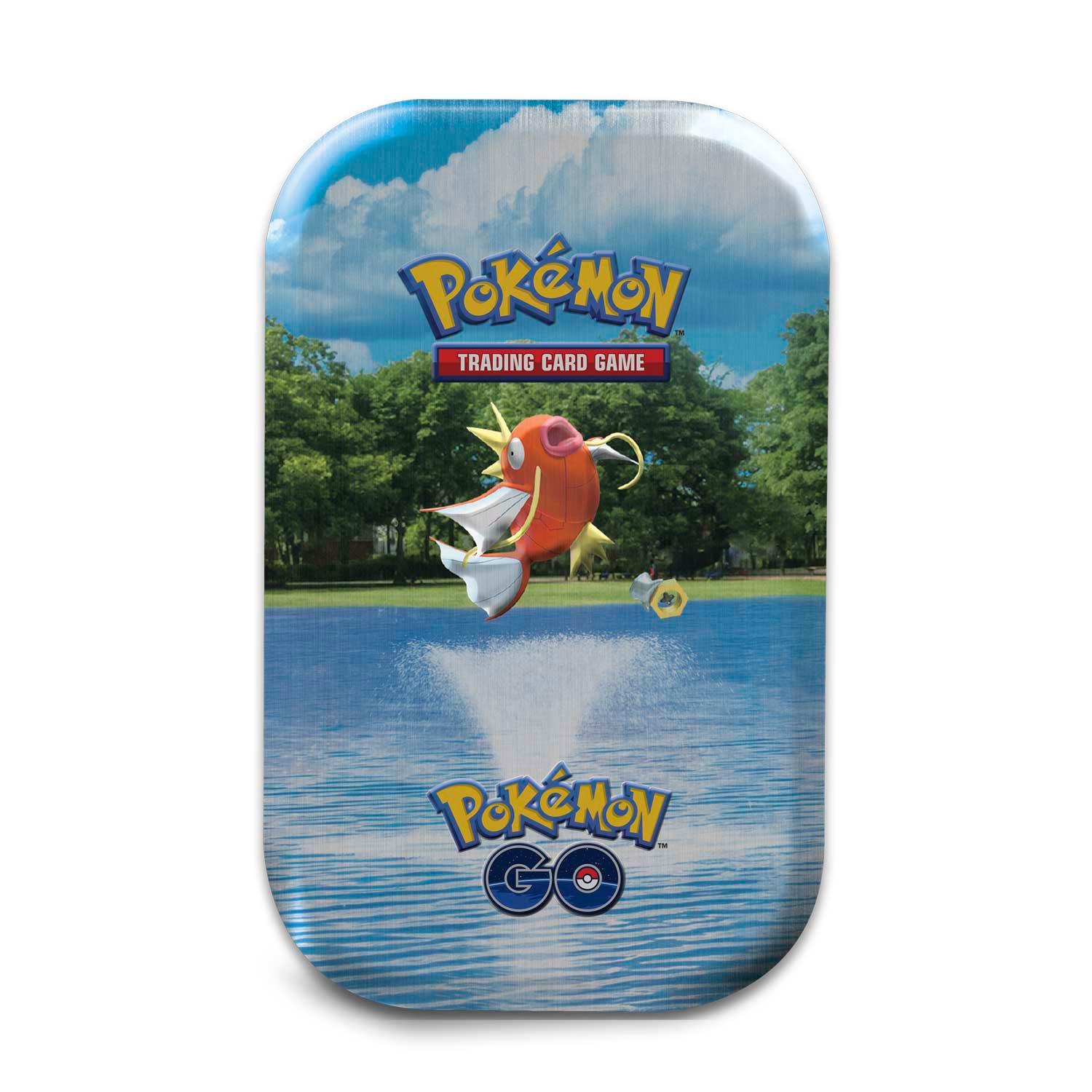 Pokemon Mini Tin - Pokemon GO - Magikarp & Meltan on cover Pokémon 820650850462