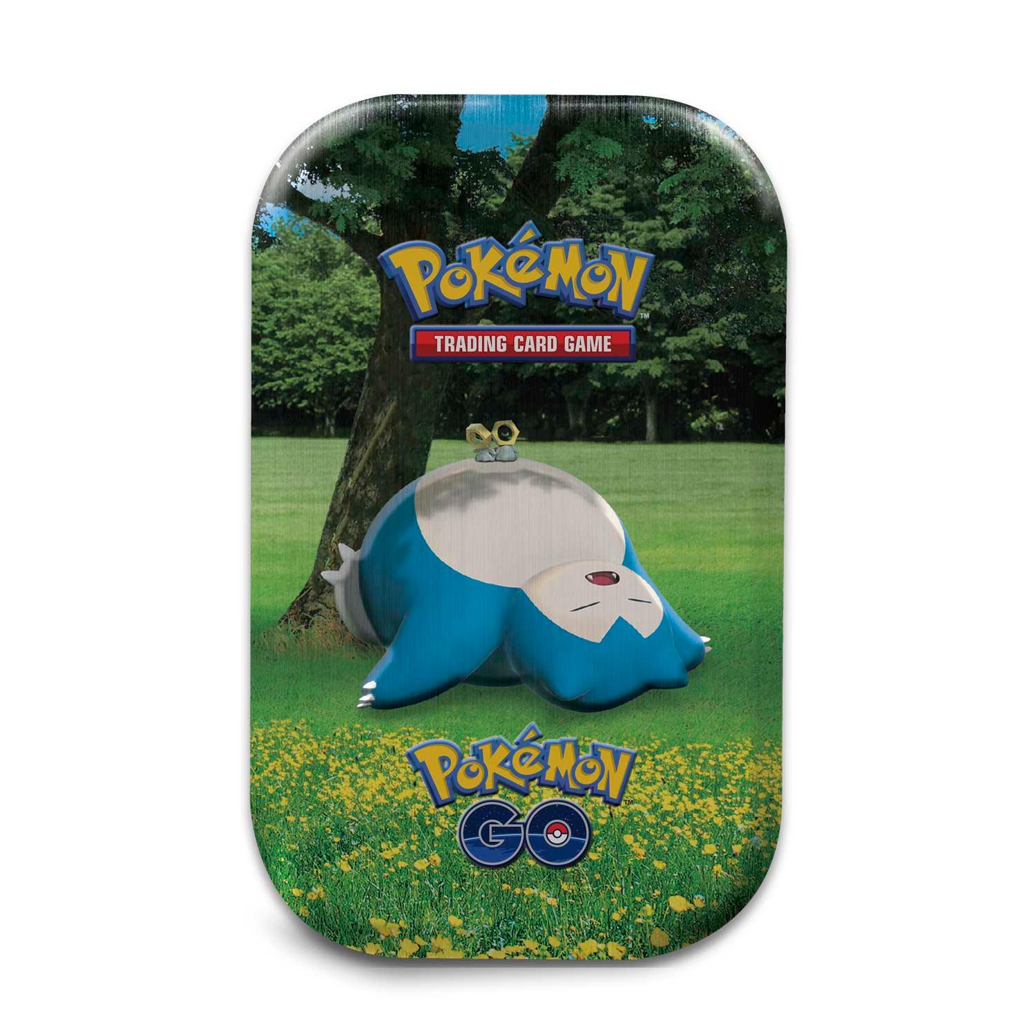 Pokemon Mini Tin - Pokemon GO - Snorlax & Meltan on Cover Pokémon 820650850462