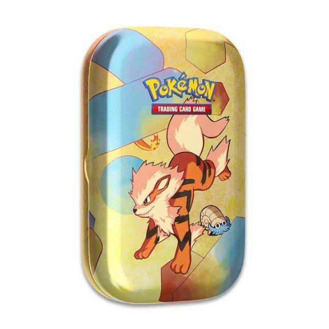 Pokemon Mini Tin - Scarlet & Violet - 151 - Arcanine & Omanyte on Cover Pokémon 820650853067