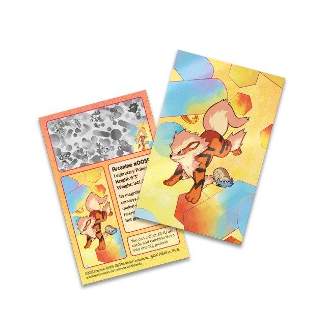 Pokemon Mini Tin - Scarlet & Violet - 151 - Arcanine & Omanyte on Cover Pokémon 820650853067