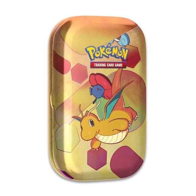 Pokemon Mini Tin - Scarlet & Violet - 151 - Dragonite & Vileplume on Cover Pokémon 820650853067