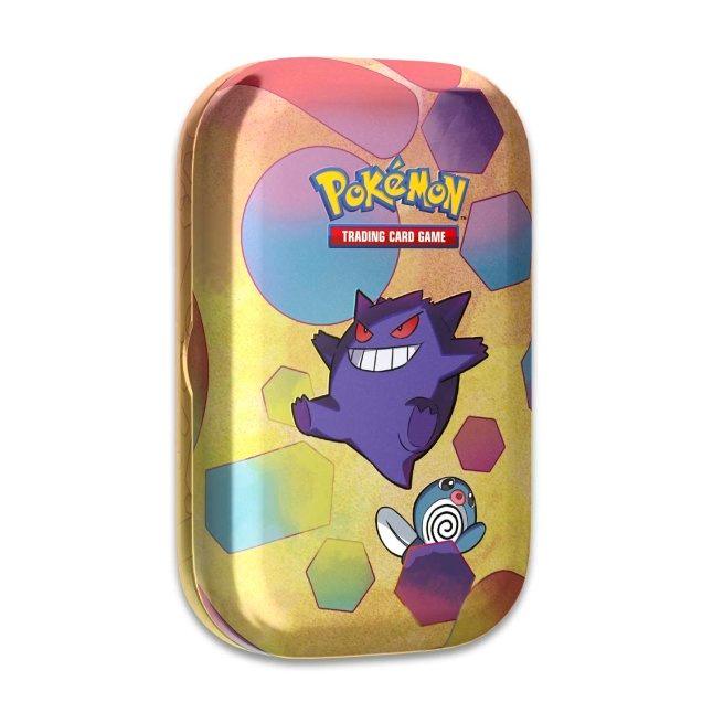 Pokemon Mini Tin - Scarlet & Violet - 151 - Gengar & Poliwag on Cover Pokémon 820650853067