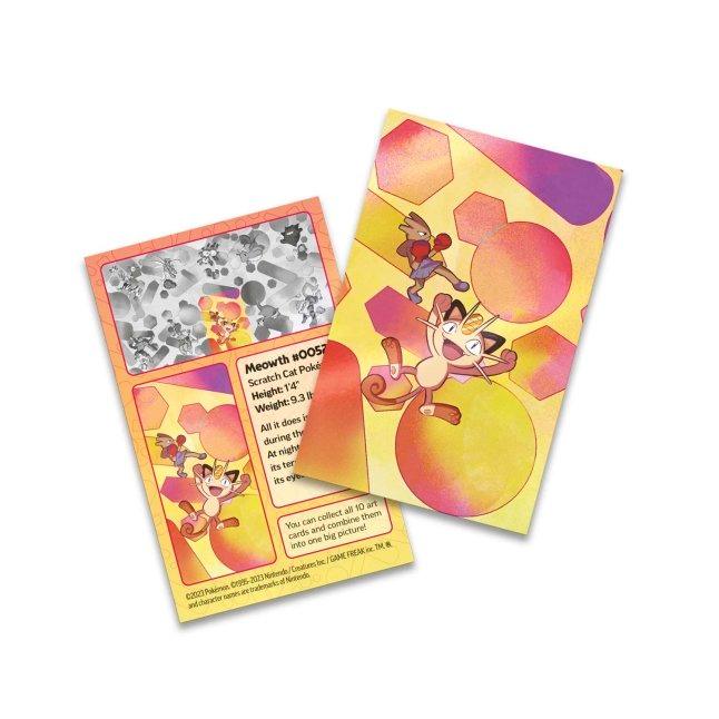 Pokemon Mini Tin - Scarlet & Violet - 151 - Meowth & Hitmonchan on Cover Pokémon 820650853067