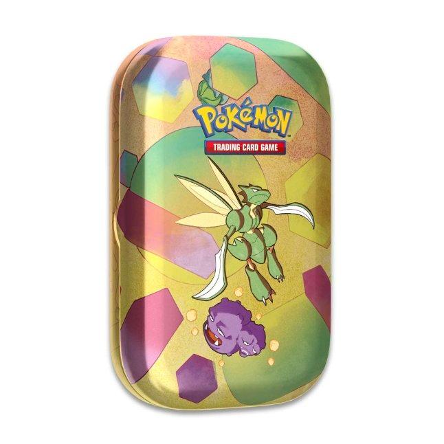 Pokemon Mini Tin - Scarlet & Violet - 151 - Scyther & Weezing on Cover Pokémon 820650853067