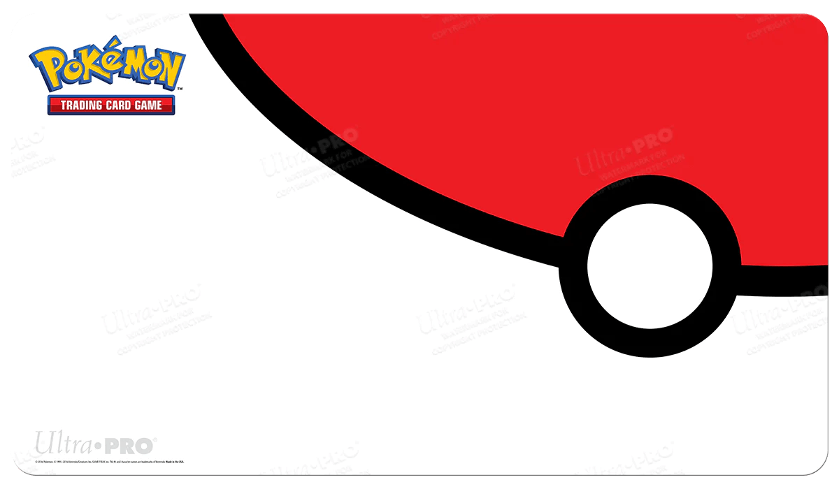 Pokemon - Mousepad / Playmat Ultra PRO - Poké Ball Ultra PRO 0074427852467