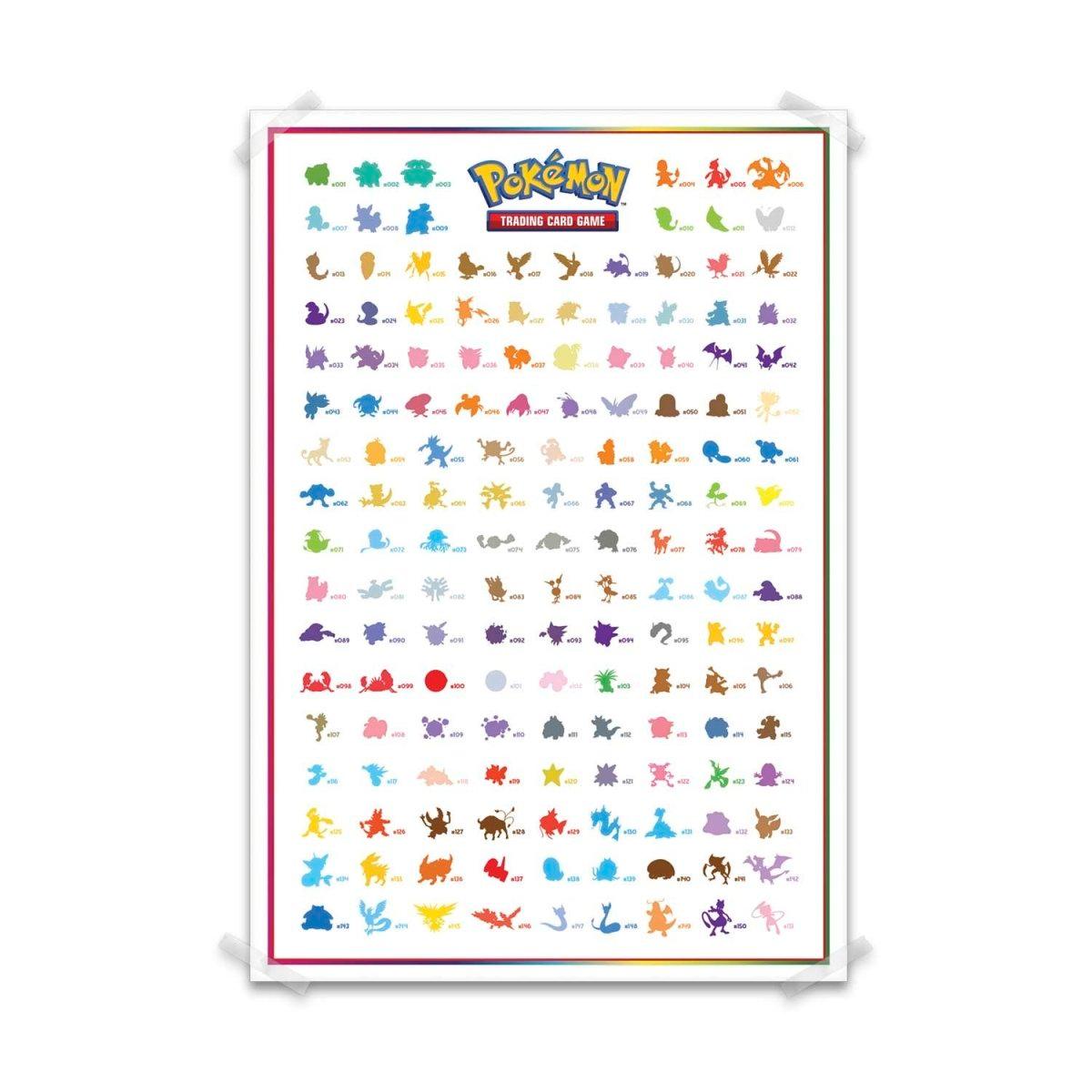 Pokemon Poster Collection Box - Scarlet & Violet - 151 Pokémon 820650853166