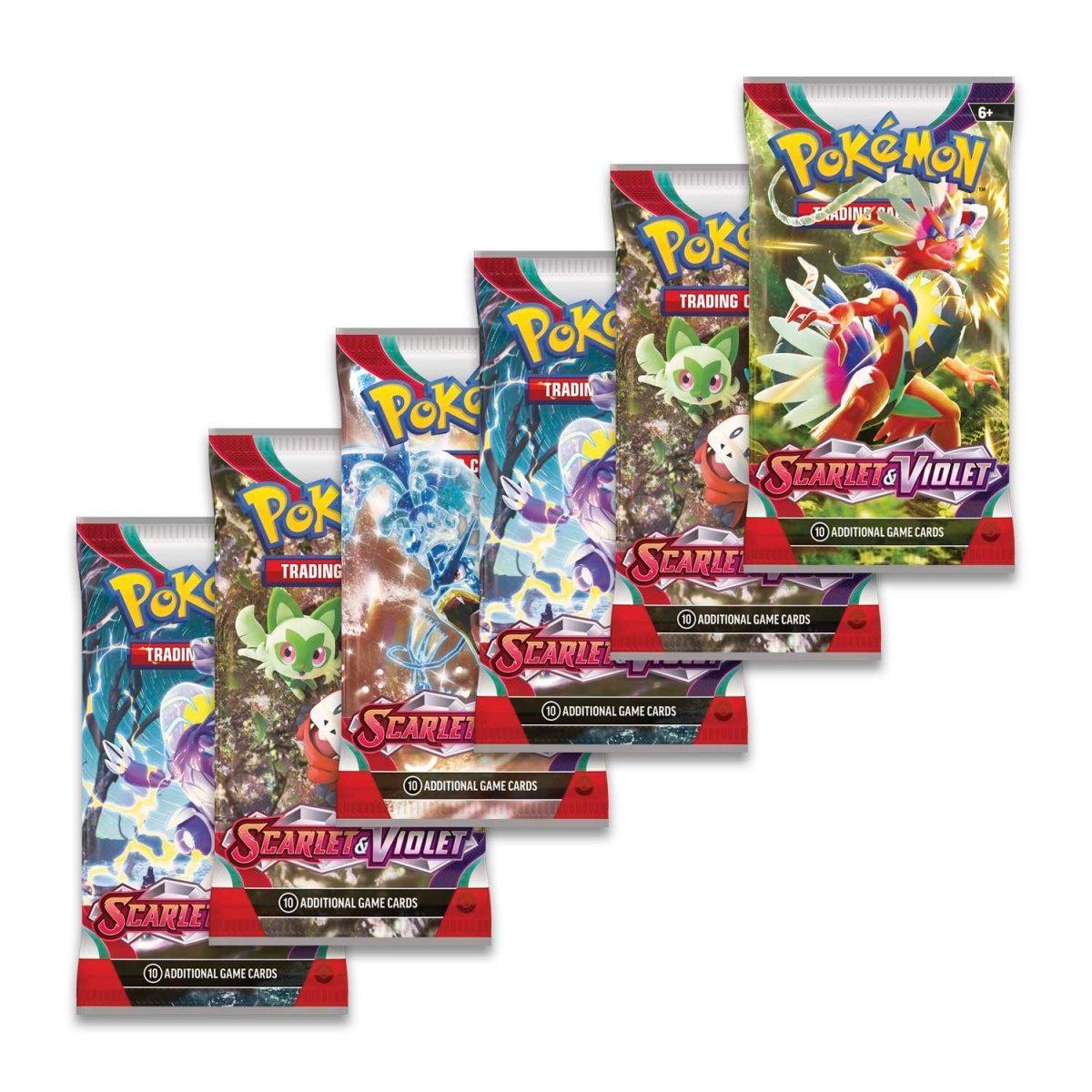 Pokemon - Scarlet & Violet - Base Set - Booster Bundle (6 Packs) Pokémon 820650853371