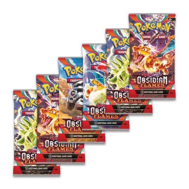 Pokemon - Scarlet & Violet - Obsidian Flames - Booster Bundle (6 Packs) Pokémon 820650853876