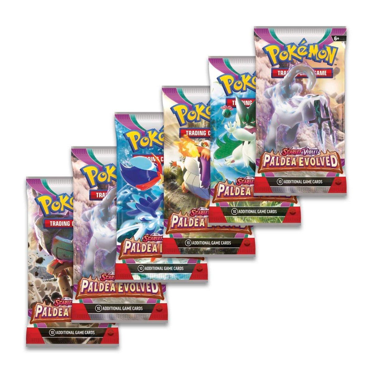 Pokemon - Scarlet & Violet - Paldea Evolved - Booster Bundle (6 Packs) Pokémon 820650853623