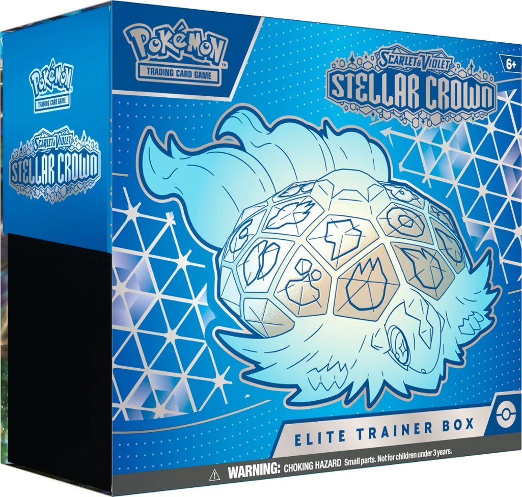 Pokémon - Scarlet & Violet - Stellar Crown - Elite Trainer Box (ETB) Pokémon 0820650859229