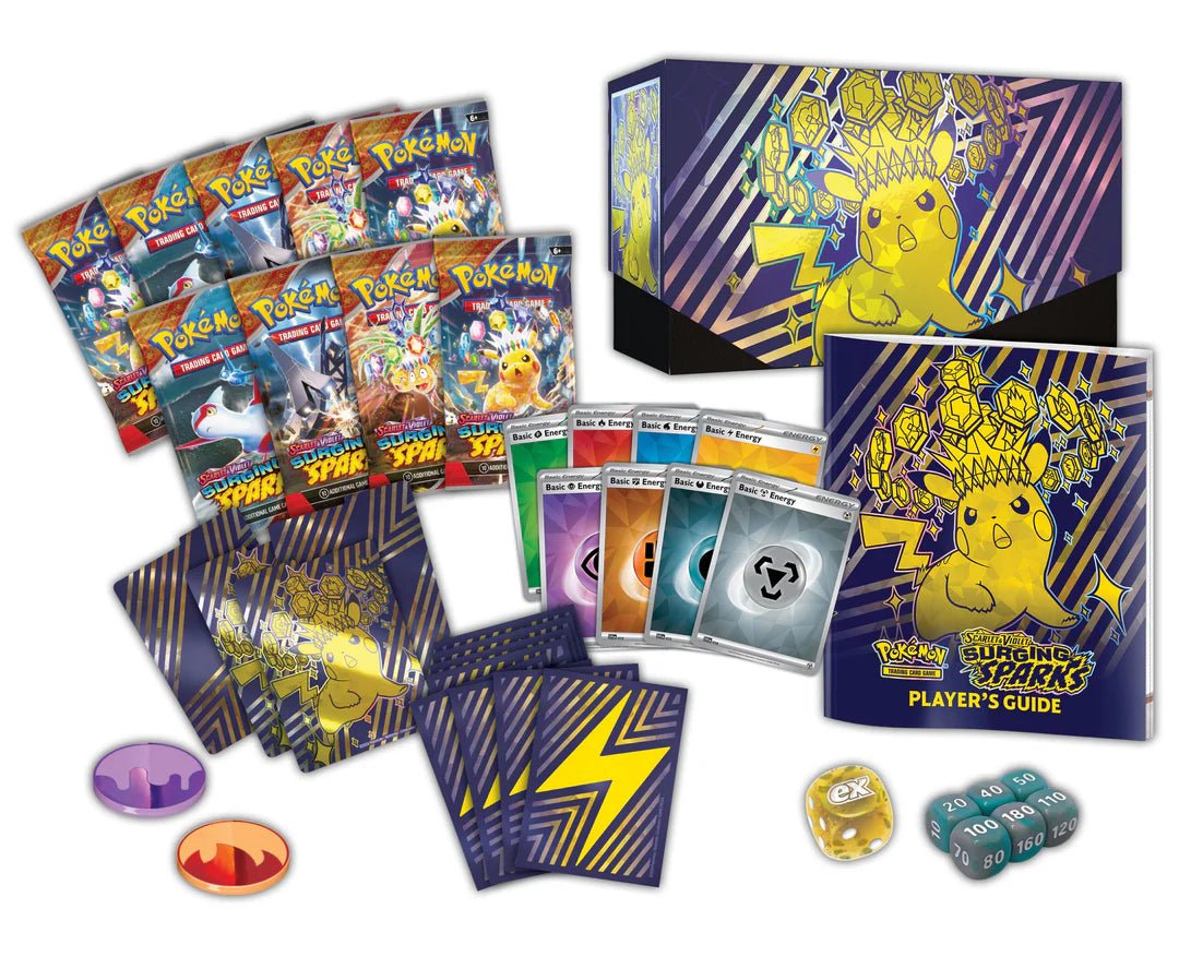 Pokemon - Scarlet & Violet - Surging Sparks - Elite Trainer Box (ETB) Pokémon 0820650859526