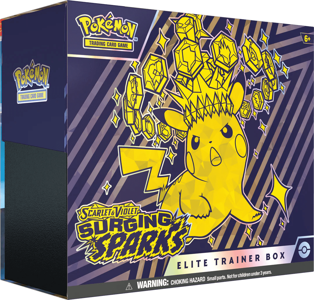 Pokemon - Scarlet & Violet - Surging Sparks - Elite Trainer Box (ETB) Pokémon 0820650859526