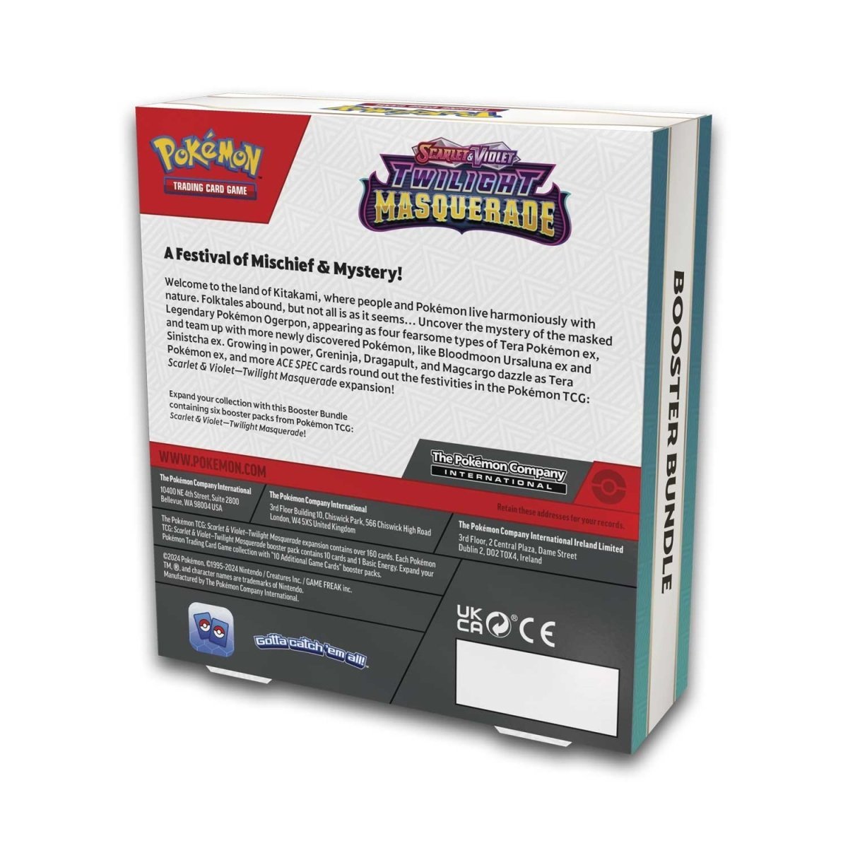 Pokemon - Scarlet & Violet - Twilight Masquerade - Booster Bundle (6 Packs) Pokémon 0820650853982