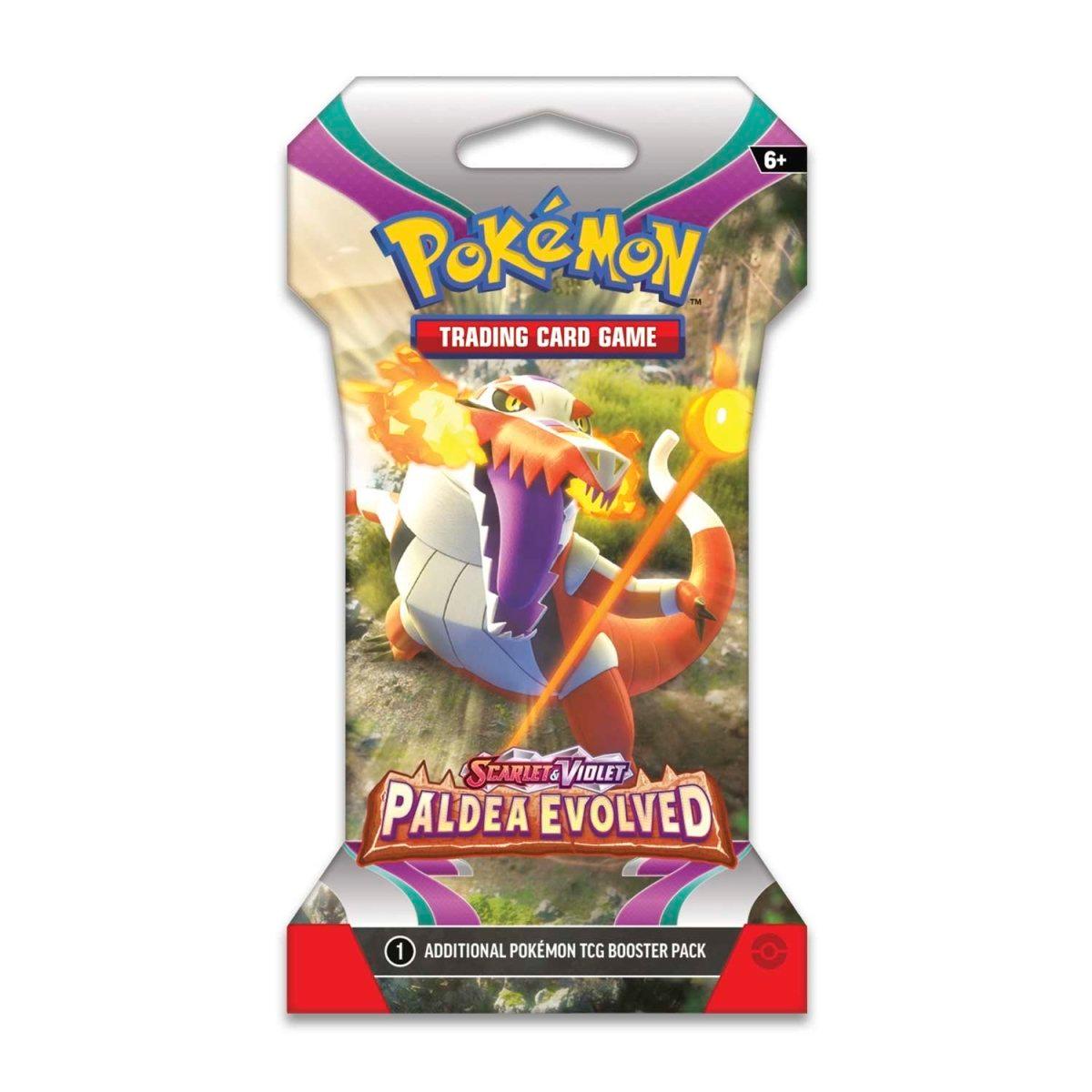 Pokemon Sleeved Booster Pack (10 Cards) - Scarlet & Violet - Paldea Evolved - Hobby Champion Inc