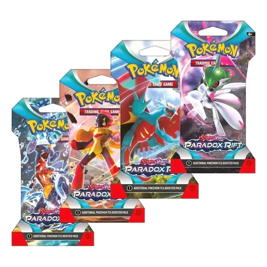 Pokemon Sleeved Booster Pack (10 Cards) - Scarlet & Violet - Paradox Rift Pokémon 0820650854002