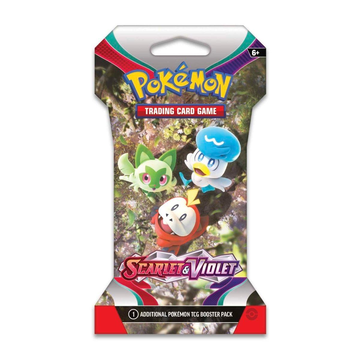 Pokemon Sleeved Booster Pack (10 Cards) - Scarlet & Violet Pokémon 820650853258