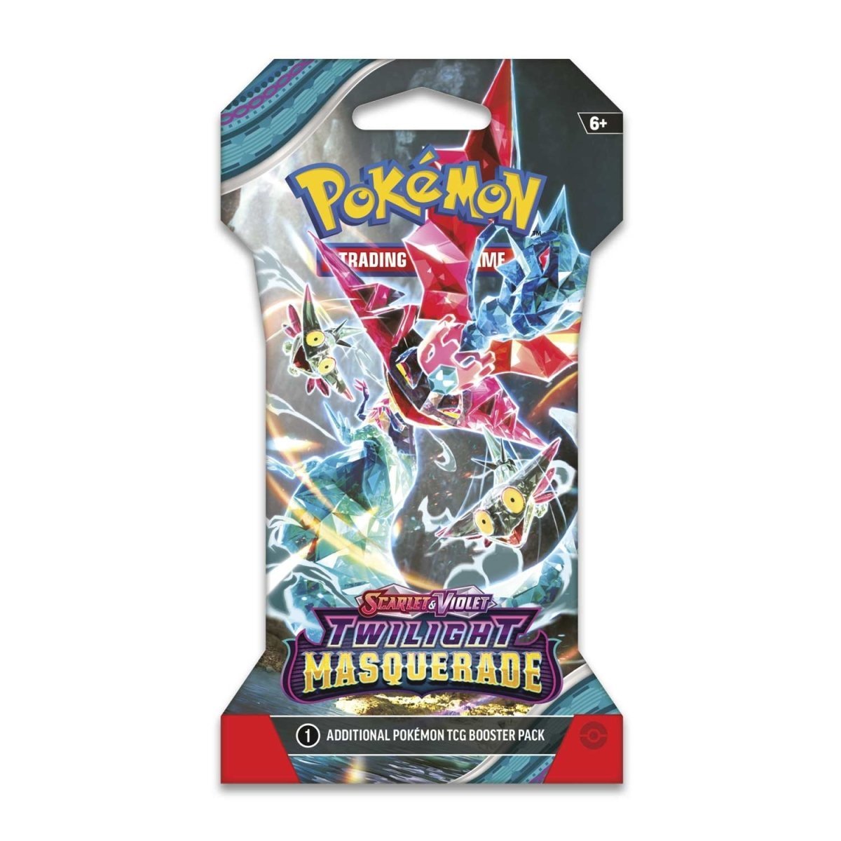 Pokemon Sleeved Booster Pack (10 Cards) - Scarlet & Violet - Twilight Masquerade Pokémon 0820650412493