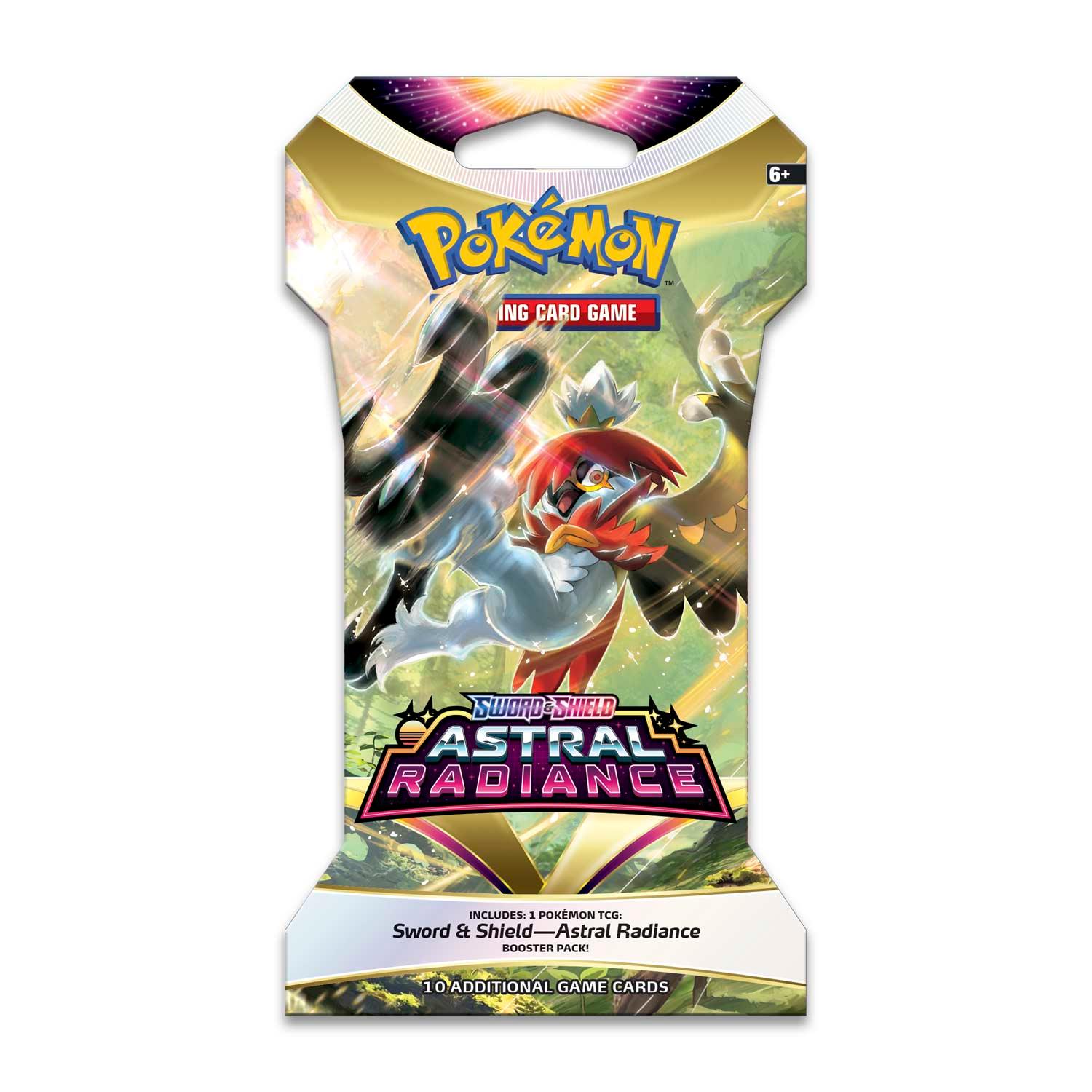 Pokemon Sleeved Booster Pack (10 Cards) - Sword & Shield - Astral Radiance Pokémon 820650850240